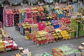 Christmas press visit to the Rungis International Market