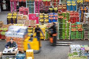 Christmas press visit to the Rungis International Market