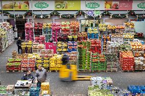 Christmas press visit to the Rungis International Market