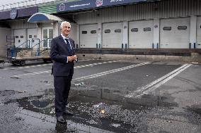 Christmas press visit to the Rungis International Market