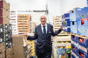 Christmas press visit to the Rungis International Market