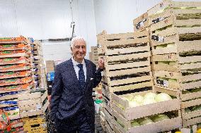 Christmas press visit to the Rungis International Market