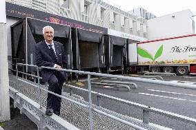 Christmas press visit to the Rungis International Market