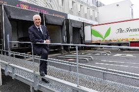 Christmas press visit to the Rungis International Market