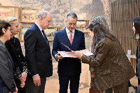 NO TABLOIDS - Caroline Media Library Inauguration - Monaco