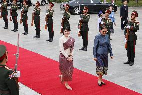 Japan Princess Aiko in Laos