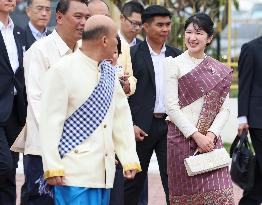 Japanese Princess Aiko in Laos