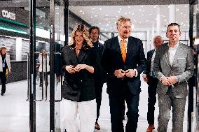 King Willem Alexander At IHF Womens Handball Championship - Rotterdam