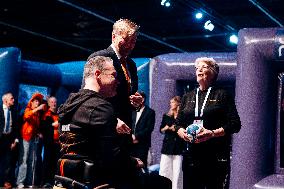 King Willem Alexander At IHF Womens Handball Championship - Rotterdam