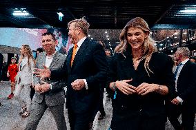 King Willem Alexander At IHF Womens Handball Championship - Rotterdam