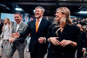 King Willem Alexander At IHF Womens Handball Championship - Rotterdam