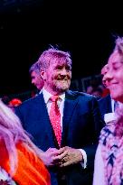 King Willem Alexander At IHF Womens Handball Championship - Rotterdam