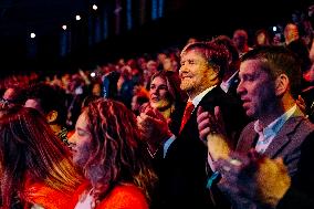 King Willem Alexander At IHF Womens Handball Championship - Rotterdam