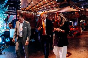 King Willem Alexander At IHF Womens Handball Championship - Rotterdam