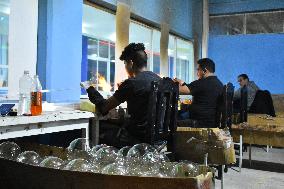 Production of Christmas Glass Spheres - Mexico