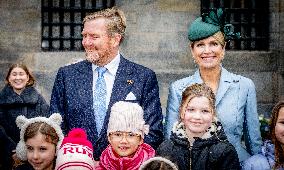 Royals Welcome the Finnish President - Amsterdam
