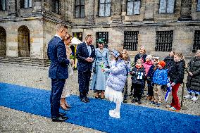 Royals Welcome the Finnish President - Amsterdam