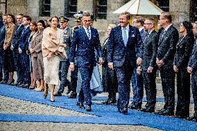 Royals Welcome the Finnish President - Amsterdam