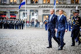 Royals Welcome the Finnish President - Amsterdam