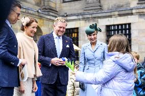 Royals Welcome the Finnish President - Amsterdam