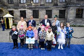 Royals Welcome the Finnish President - Amsterdam