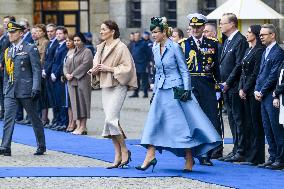 Royals Welcome the Finnish President - Amsterdam