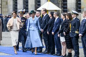Royals Welcome the Finnish President - Amsterdam