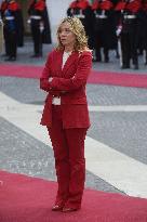 Giorgia Meloni Meets the President of the Republic of Mozambique - Rome