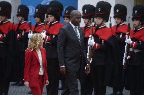 Giorgia Meloni Meets the President of the Republic of Mozambique - Rome