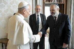 Pope Leo XIV Meets Jewish Rabbis - Vatican