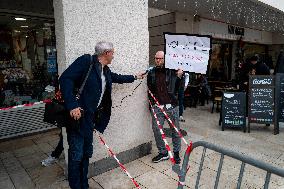 Book Signing for Nicolas Sarkozy's Book Journal D'un Prisonnier - Marseille