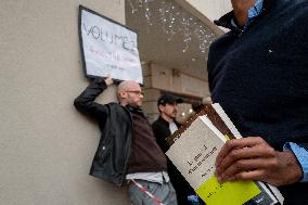 Book Signing for Nicolas Sarkozy's Book Journal D'un Prisonnier - Marseille
