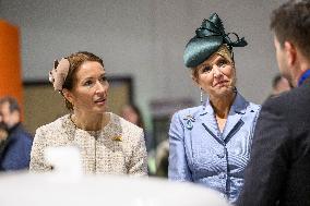 Royals Visit Defensity College - Amsterdam