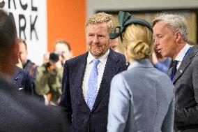 Royals Visit Defensity College - Amsterdam