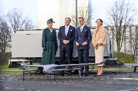 Royals Visit Defensity College - Amsterdam