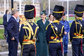 Royals Visit Defensity College - Amsterdam
