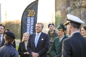Royals Visit Defensity College - Amsterdam