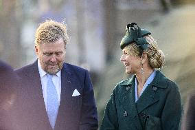 Royals Visit Defensity College - Amsterdam