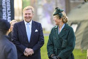 Royals Visit Defensity College - Amsterdam
