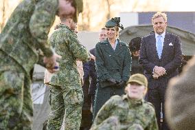 Royals Visit Defensity College - Amsterdam