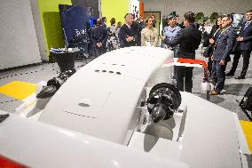 Royals Visit Defensity College - Amsterdam