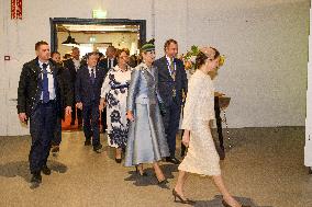 Royals Visit Defensity College - Amsterdam