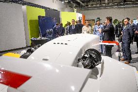 Royals Visit Defensity College - Amsterdam