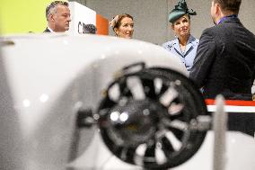 Royals Visit Defensity College - Amsterdam