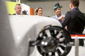 Royals Visit Defensity College - Amsterdam