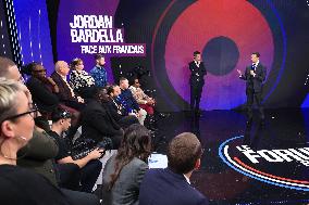 Exclusive - Jordan Bardella on BFMTV