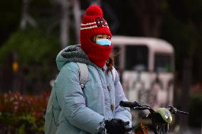 Cold Wave Blue Warning