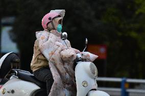 Cold Wave Blue Warning