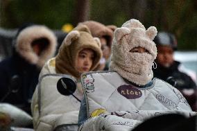 Cold Wave Blue Warning