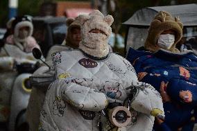 Cold Wave Blue Warning